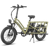 FAFREES FF20 CUV Electric Bike - Motor 250W Battery 48V24Ah 20 Inch Tire Hydraulic Disc Brakes - Green